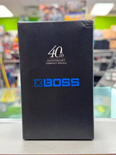 BOSS DS-1 Distortion Pedal - 40th Anniversary, View more