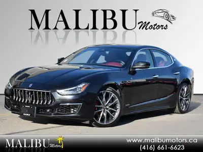 2021 Maserati Ghibli S Q4 GranLusso 3.0L CLEAN CARFAX 20\" RIMS, View more