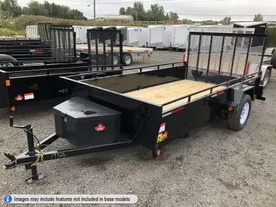 New Miska in.Herculesin. 6'x12' Utility Trailers Loaded with our Homeowner Package, Ready to Roll, s...