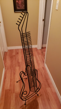 Guitar shaped CD rack for sale