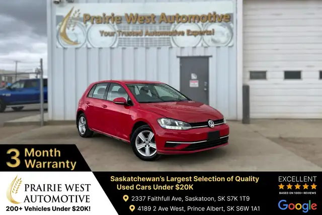 2021 Volkswagen Golf Comfortline | Remote Start | Power Tailgate