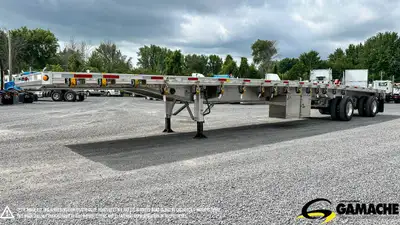 Trailer / Remorque - # STOCK: R-35736 2025 MANAC 53' ALUMINIUM FLATBED LES VÉHICULES SONT SITUÉS AU...