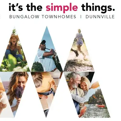 New Bungalow Town homes in Dunnville from $600's. Call at 416 948 4757 Dunnville is located in Ontar...