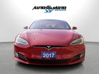 SAFETY INCLUDED ONE OWNER ACCIDENT FREE LOCAL ONTARIO CAR Very Clean Tesla Model S AWD . Red on Blac... (image 1)