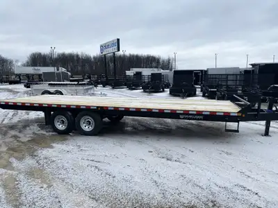 Canada Trailers Value Pintle Deckover Trailers 15,120 lbs. GVWR is $10,315.00 or $206.28/month! Ord:...