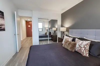 2-bedroom single bathroom unit (645 sq. ft.) starting from $1899 month plus hydro. Live right in the...