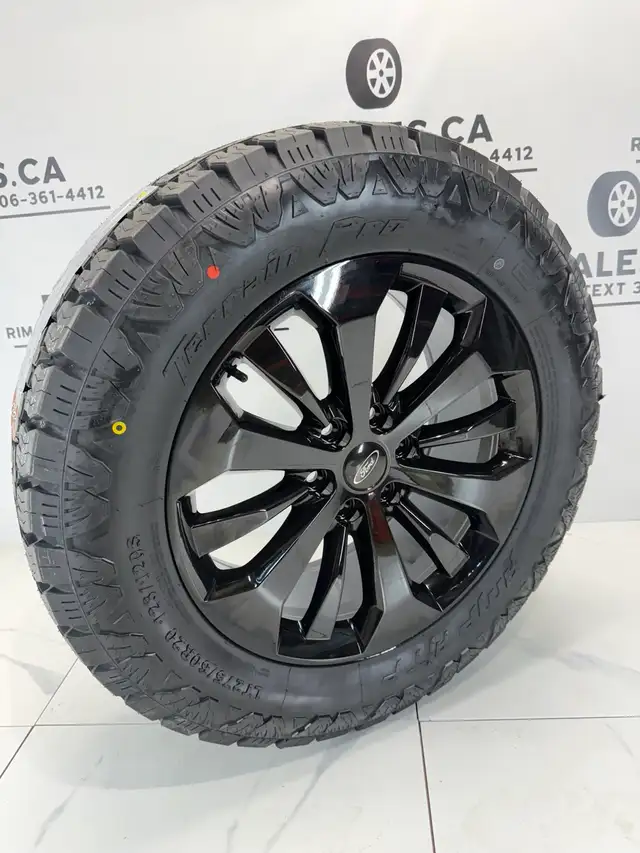LT AMP Tires 20" Ford F-150 Limited Style Rims  Multiple Sizes in Tires & Rims in Saskatoon - Image 6