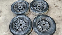 205 65 15 - RIMS AND TIRES - WINTER - TOYOTA CAMRY + MORE