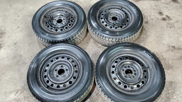 205 65 15 - RIMS AND TIRES - WINTER - TOYOTA CAMRY + MORE in Tires & Rims in Kitchener / Waterloo