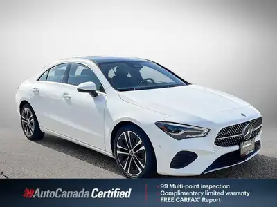 This Mercedes-Benz CLA delivers a Intercooled Turbo Gas/Electric I-4 2.0 L/121 engine powering this...