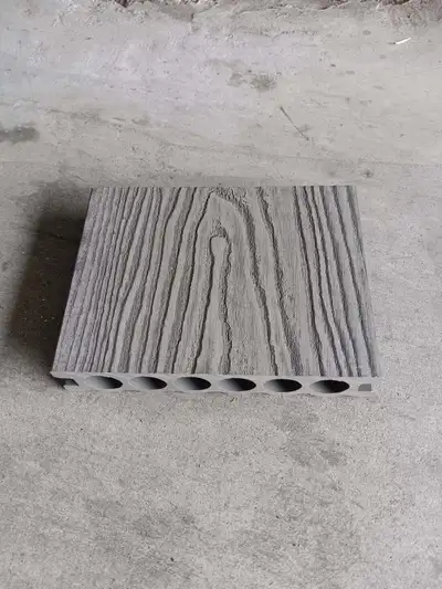 3D Wood Grain WPC Decking System 22 Sqft, View more