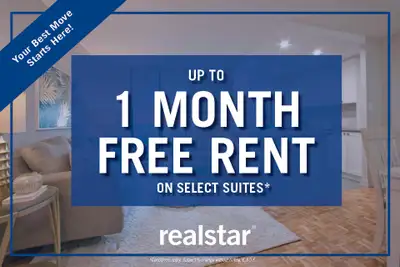SPACIOUS JR. ONE BEDROOM APARTMENTS FOR RENT IN KITCHENER! SELECT APARTMENTS FEATURE OPEN CONCEPT LA...