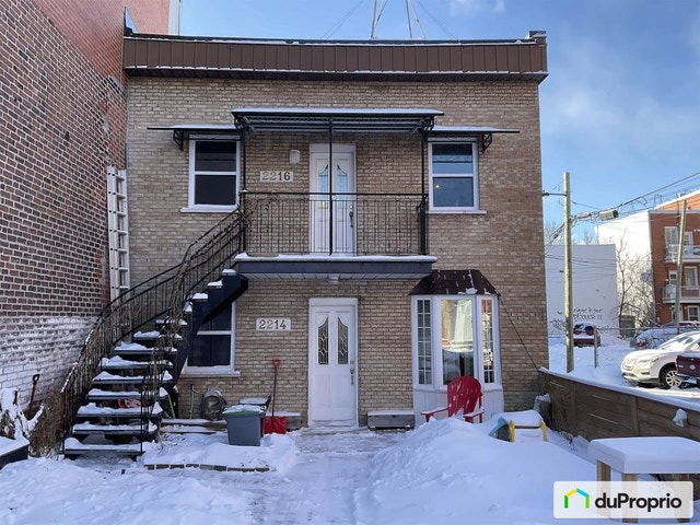 $749,000 - Duplex for sale in Mercier / Hochelaga / Maisonneuve — photo 1