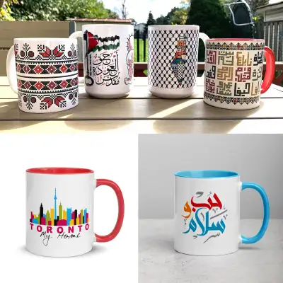 Get your quality Colorful Ceramic Mug custom designed, printed with your photo or logo full color an...