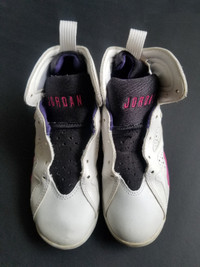 Baby Nike Air Jordan Retro 7 VII OG White Pink Size 12C Kids xi