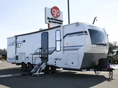 The 2026 Arctic Wolf 25RB is a stylish and comfortable travel trailer built for campers who want a s...