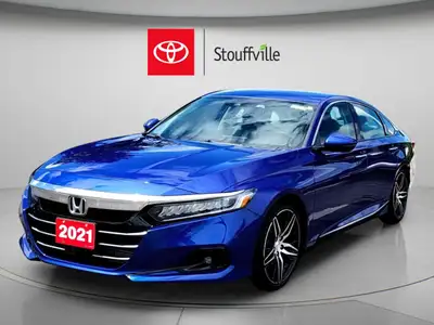 THIS 2021 HONDA ACCORD TOURING COMES WITH A SAFETY CERTIFICATE, 2 SETS OF TIRES, AND 4 NEW ALL-SEASO...