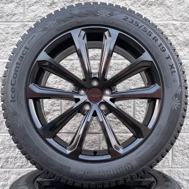 (99%) 4x 235/55R19 Continental Winters w/ Volvo XC90 19" Rims in Tires & Rims in City of Toronto - Image 3