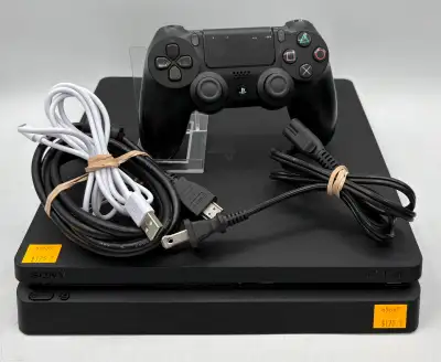 Playstation PS4 Slim 1TB - Complete Console, View more