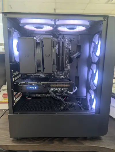 NEW CUSTOM MICROATX GAMING & WORKSTATION PC – AMD Ryzen 5 RX5700, View more