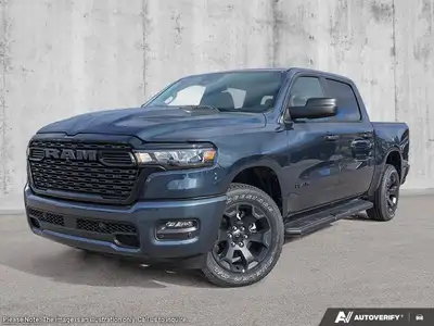 This Ram 1500 delivers a Twin Turbo Regular Unleaded I-6 3.0 L/183 engine powering this Automatic tr...