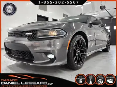 DODGE CHARGER R-T DAYTONA EDITION MAG 20" HEMI BIZONE CUIR NAPPA VENTILÉ ET CHAUFFANT POUR BEAUCOUP...