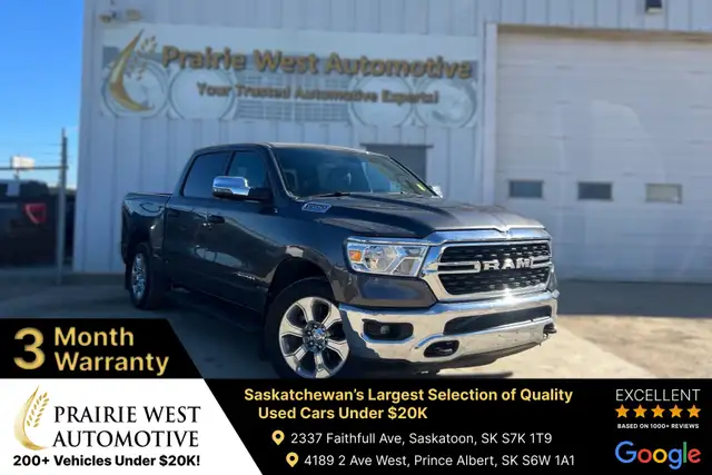 2023 Ram 1500 Big Horn Crew Cab 5.7L V8 | No Accident | Command 