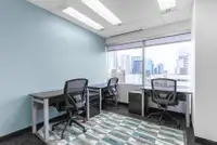 Access professional coworking space in First Edmonton Place