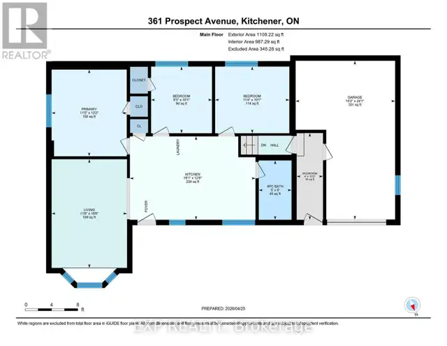 361 PROSPECT AVENUE Kitchener, Ontario in Houses for Sale in Kitchener / Waterloo - Image 29