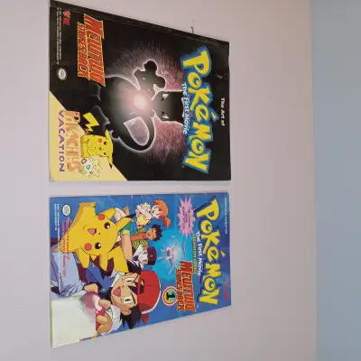 Pokemon The First Movie Animation Comics & The Art of Pokemon, View more