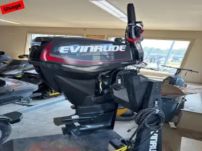 Lapointe Sports Inc EVINRUDE 25HP À BARRE/CORDE/MANUEL 20PO 2017 Lapointe Sports Joliette concession...