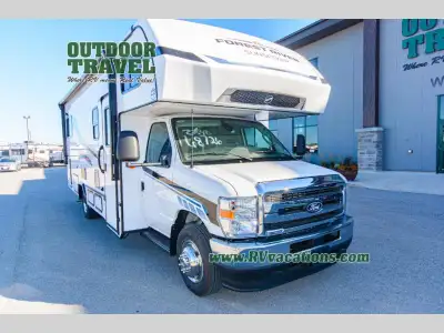 Forest River Sunseeker Class C gas motorhome 2500TS highlights: Rear Slide Out Private Shower and La...