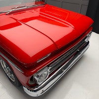 Check out this beautifully restored 1965 Chevrolet C10 Deluxe pickup finished in Cardinal red and Er... (image 9)