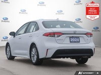 White 2024 Toyota Corolla LE SUNROOF | ALLOYS | WIRELESS CHARGING FWD CVT 2.0L 4-Cylinder 16V DOHC A... (image 3)