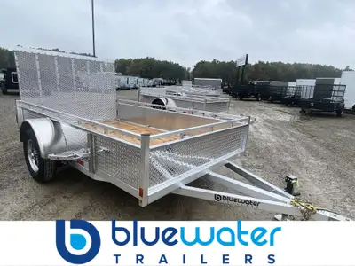 Canadian Mennonite Built Single Axle Aluminum Utility Trailer is $3,905.00 or $78.09/month! Ord: E16...