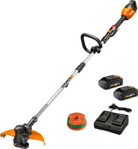 WORX WG184 40V (2.0Ah) 13" Cordless Grass Trimmer/Edger with in-