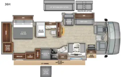 Please Call Us At 613.851.7326 with any questions? Entegra Coach Emblem Class A gas motorhome 36H hi...