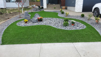 Landscsping Services/ Artificial Turf/Final grading