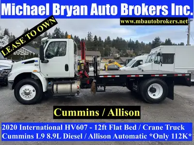 All Of Our Commercial Truck Inventory Include a New CVI (Commercial Vehicle Inspection). We Speciali...