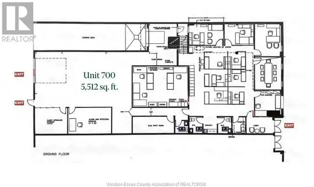 4525 RHODES DRIVE Unit# 700 Windsor, Ontario in Commercial & Office Space for Rent in Windsor Region - Image 9