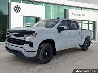 Experience robust power and smart efficiency in the 2025 Chevrolet Silverado 1500 LT Crew Cab Pickup...
