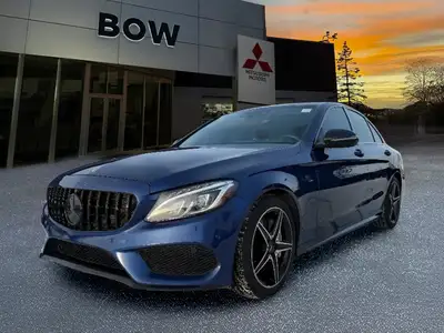 The 2018 Mercedes-Benz C-Class AMG C 43 4MATIC Sedan in a stunning blue finish delivers confidence a...
