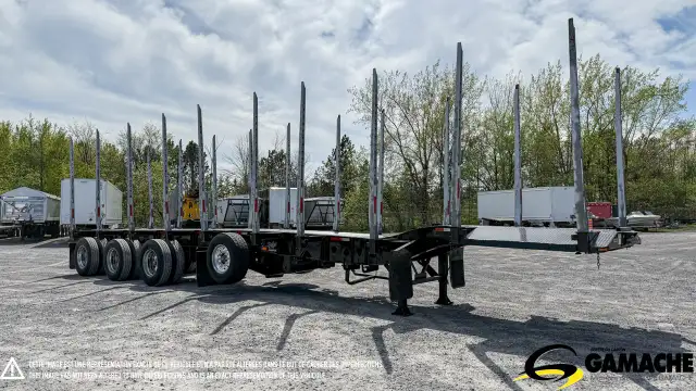 2018 MANAC 48' LOG TRAILER REMORQUE A BILLOTS in Heavy Equipment in Longueuil / South Shore - Image 4