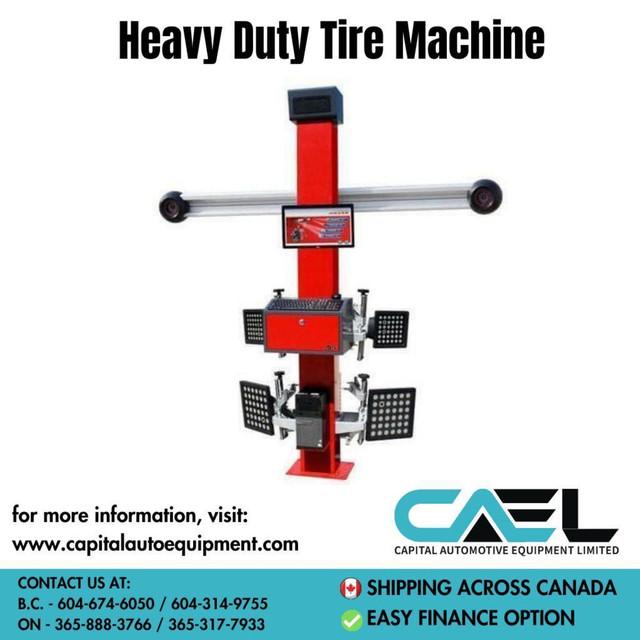 Precision in Motion: New 3D Alignment Machine - Wheel Alignment in Other Parts & Accessories in Moncton