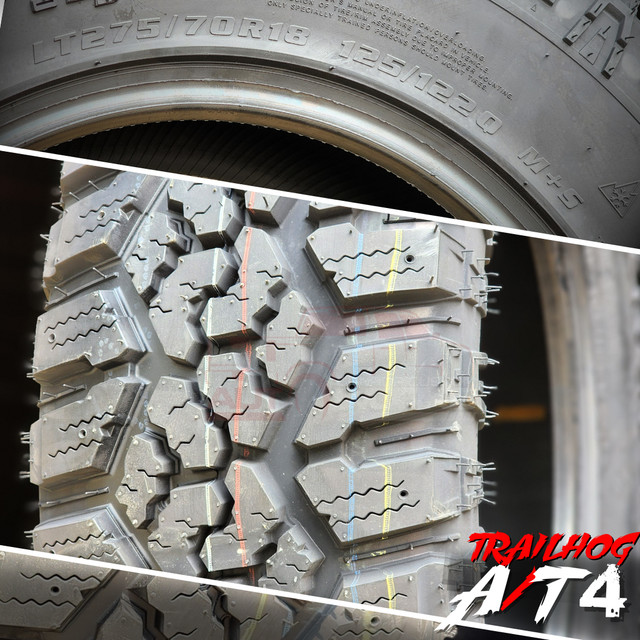 NEW!! TRAILHOG A/T4! LT275/70R18 M+S - Other Sizes Available!! in Tires & Rims in Saskatoon - Image 4