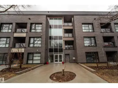 Wonderful QUIET unit with a WEST FACING deck! Located in a stylish CONCRETE & STEEL building located...