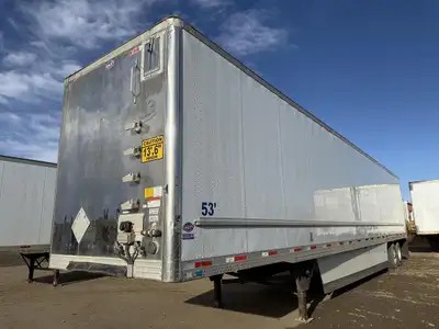 AMVIC licensed business VN1846 2017 Utility 53' Tandem Dry Van 8'6in.w x 53'L 295/75R22.5 tires, Ste...