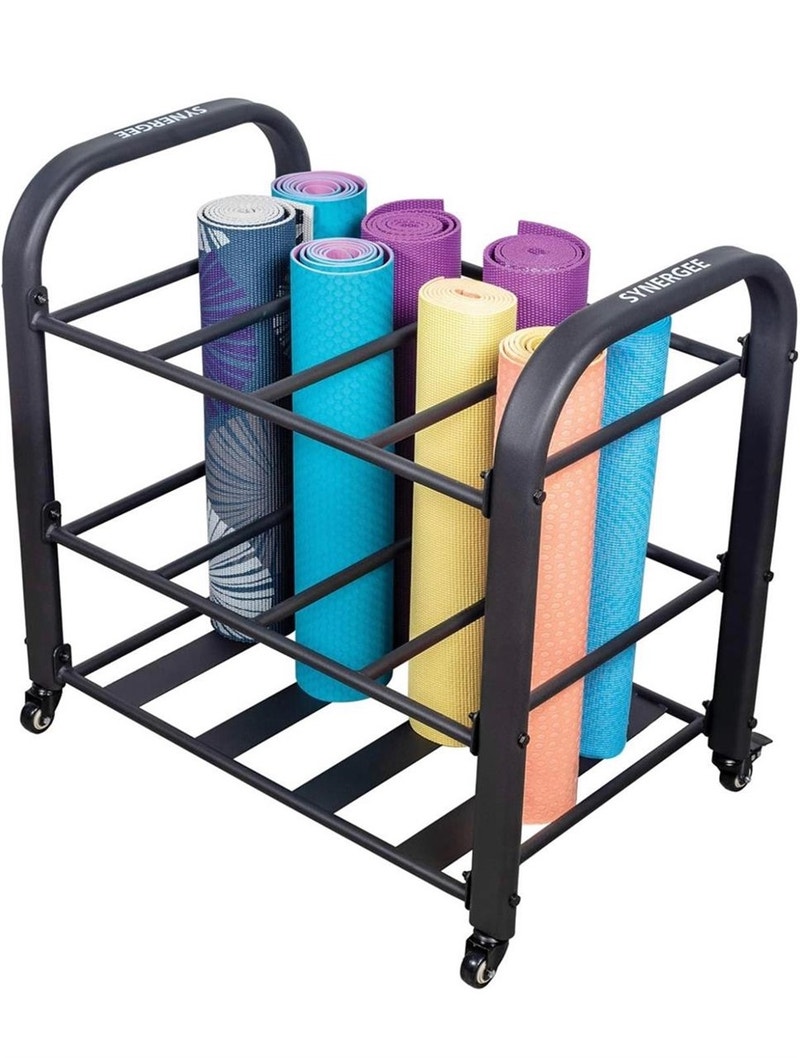 Yoga Mat Storage Rack | Exercise Equipment | Edmonton | Kijiji