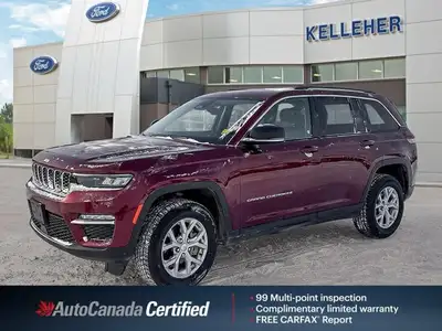 Command the road with sophistication and comfort in this stunning 2023 Jeep Grand Cherokee Limited,...