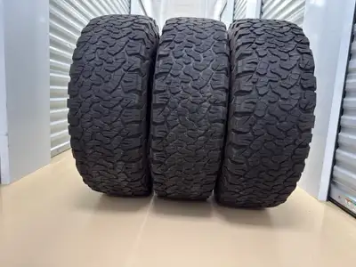 3 Tires. Size: 285/70 R17 All-season Tires BF Goodrich Price: $190 for all Clean and ready to instal...
